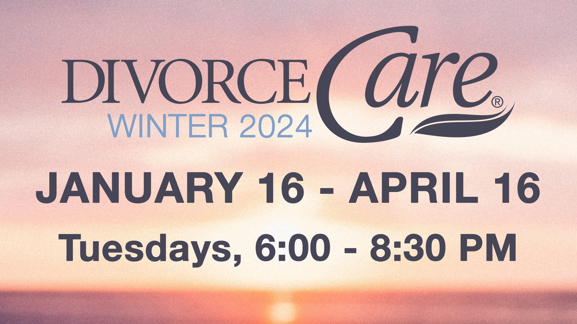 DivorceCare Winter 2024